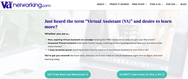 best wesbsite to find freelance virtual assistant jobs
