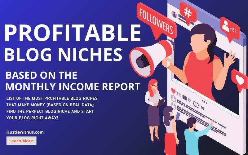 profitable blog niches that makes money based on real data